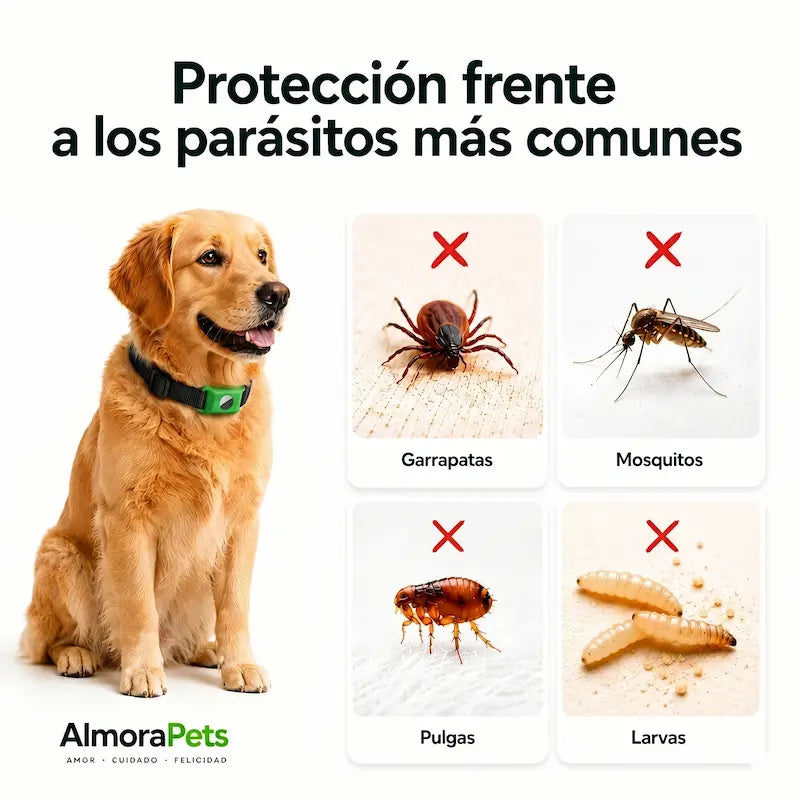 Protector Natural Contra Pulgas y Garrapatas